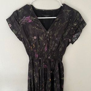 AllSaints Leila Heligan Floral Dress
